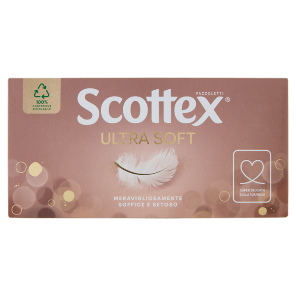 Scottex Ultra Soft Fazzoletti 80 pz