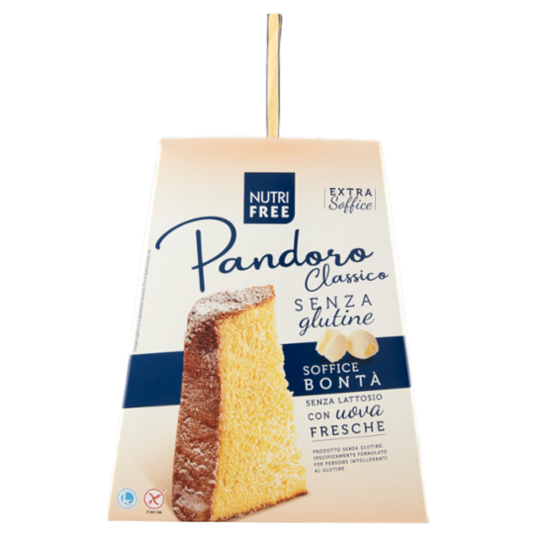 Nutrifree Pandoro Classico Senza Glutine Senza Lattosio 600 g
