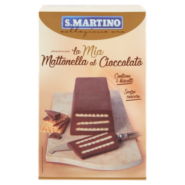 S.Martino collezione oro Preparato per la Mia Mattonella al Cioccolato 312 g