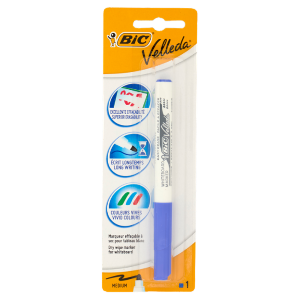 Bic Velleda Marcatore blu medium
