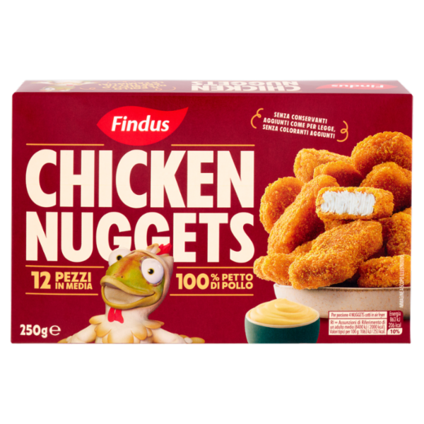 Carletto Findus Chicken Nuggets 250 g