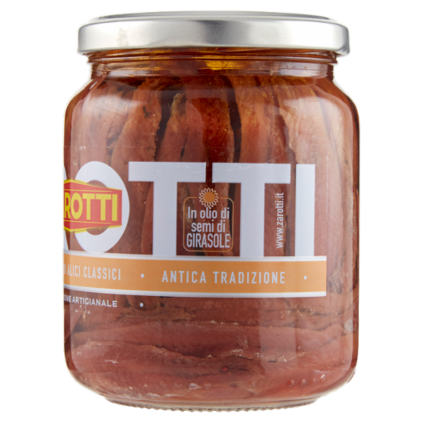 Zarotti Filetti di Alici Classici 380 g