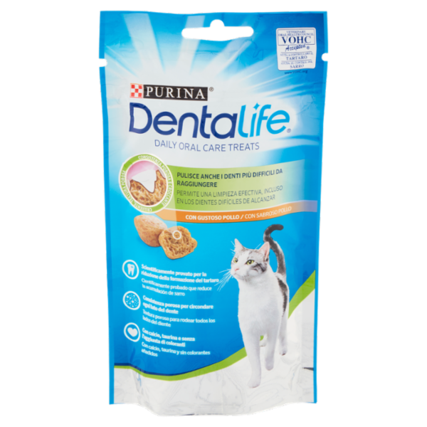 PURINA DENTALIFE Snack gatto Pollo Busta 40g