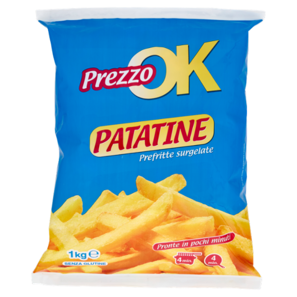 Prezzo OK Patatine Classic Patatine fritte surgelate 1 kg