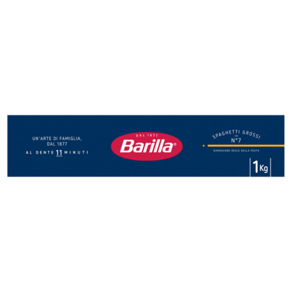 Barilla Pasta Spaghettoni n.7 100% Grano Italiano 1Kg