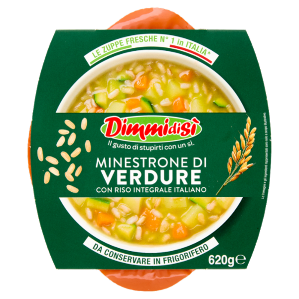 DimmidiSì le Zuppe fresche Minestrone di Verdure 620 g