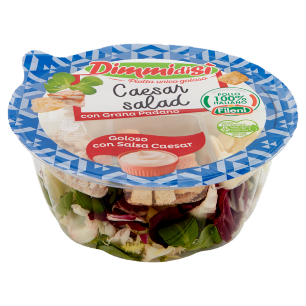 DimmidiSì Piatto unico goloso Caesar salad con Grana Padano 135 g