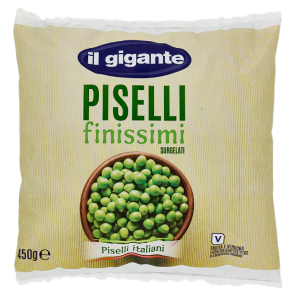 IL GIGANTE Piselli finissimi Surgelati 450 g