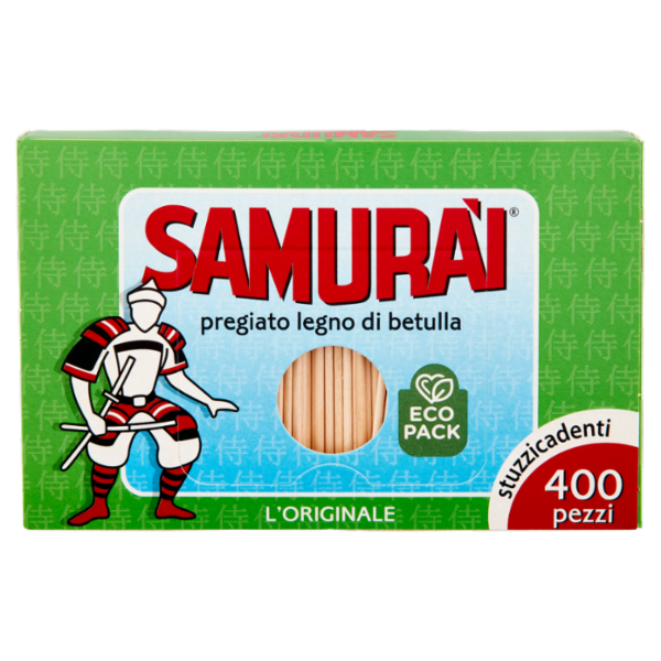 Samurài l'Originale stuzzicadenti 400 pz
