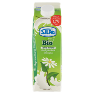 Silac Bio Latte Intero Da Agricoltura Biologica 1000 Ml