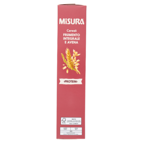Misura Protein Frumento Integrale, Riso e Avena 320 g