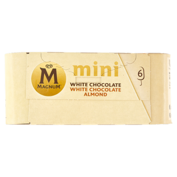 Magnum mini White Chocolate White Chocolate Almond 6 gelati 267 g