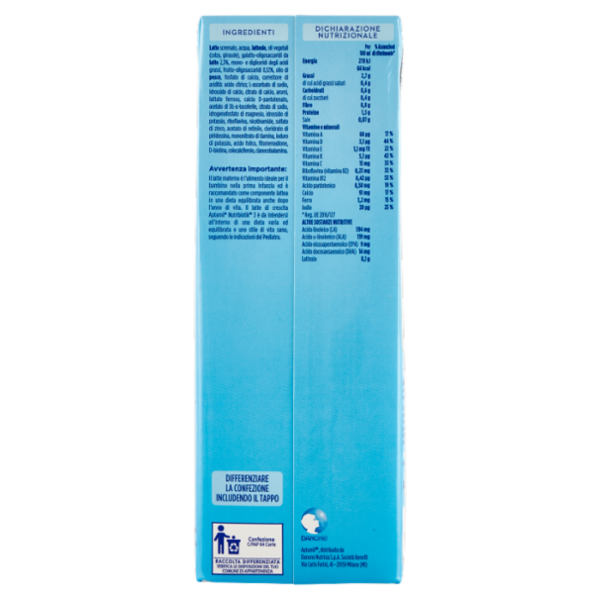 APTAMIL Nutribiotik 3 - Latte di Crescita Liquido, dal 12° mese compiuto al 24°, Fonte di Ferro, 1L