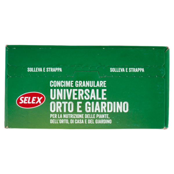Selex Giardinaggio Concime Granulare per Orto e Giardino 2 kg