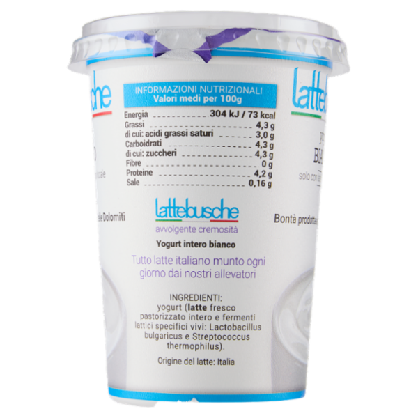 lattebusche yogurt Bianco 500 g