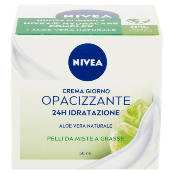 Nivea Crema Giorno Opacizzante 24H Idratazione 50 ml