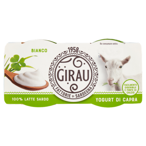 Girau Yogurt di Capra Bianco 2 x 125 g