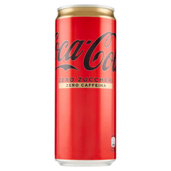 COCA-COLA Zero Zuccheri Senza Caffeina 330 ml (lattina)