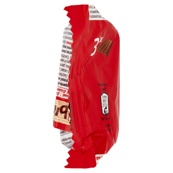 KITKAT Original Wafer ricoperto di Cioccolato al Latte 3 snack da 41,5g