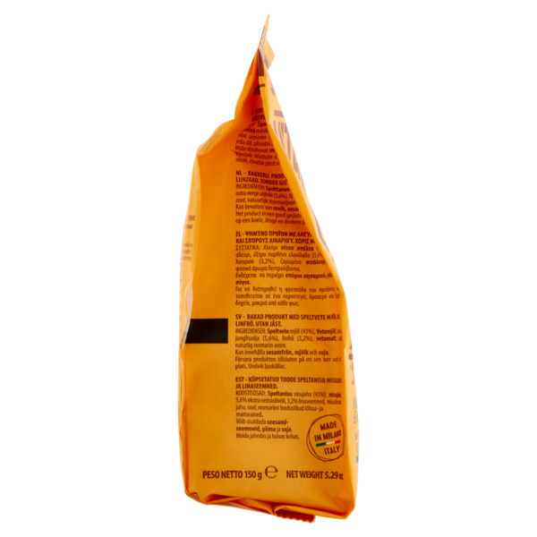 vitavigor VitaFit Mini Cracker al Farro e Semi di Lino 150 g