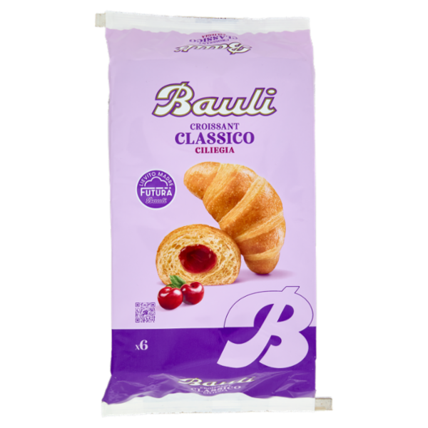 Bauli i Classici Croissant Ciliegia 6 x 50 g
