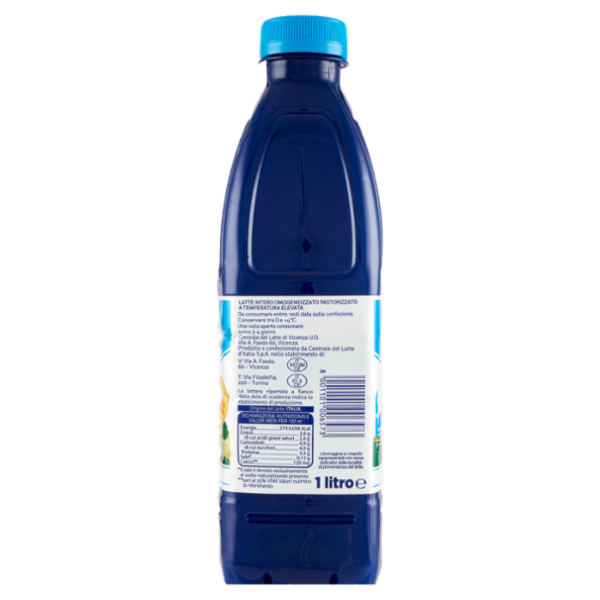 Centrale del latte Vicenza Latte della Centrale Bontà a Lunga Durata Intero 1 litro