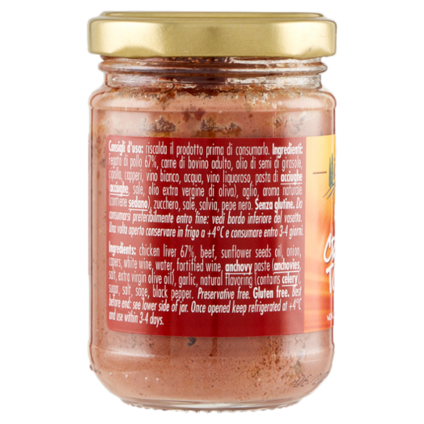 I toscanacci Patè per Crostino Toscano 130 g