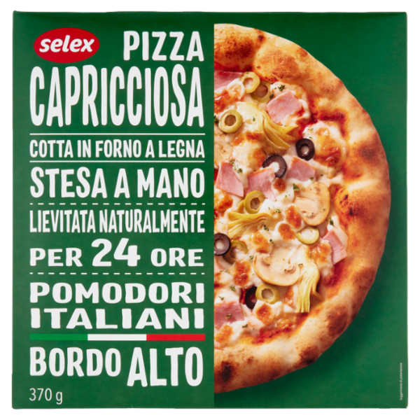 Selex Pizza Capricciosa Surgelata 370 g
