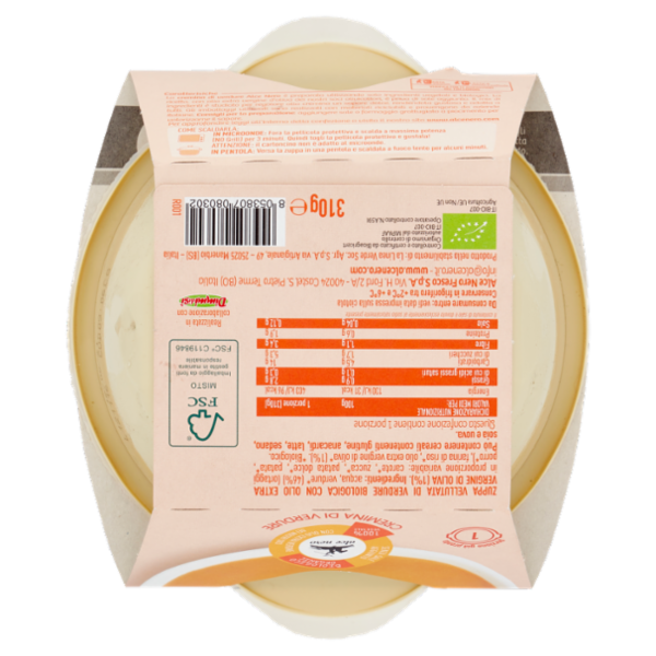 alce nero Cremina di Verdure 310 g