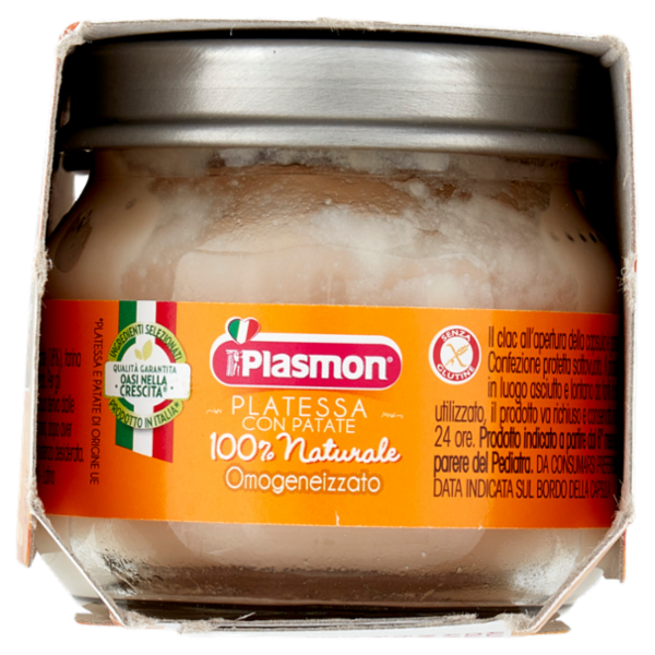 Plasmon Omogeneizzato Platessa con patate 2 x 80 g