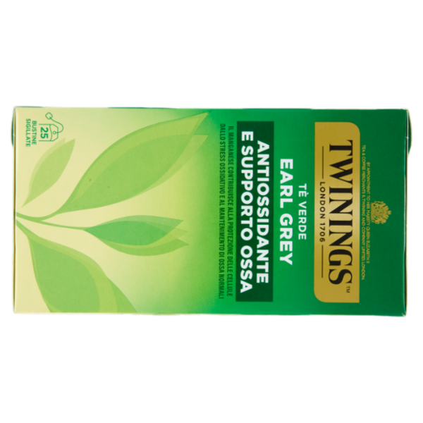 Twinings Tè Verde Earl Grey 25 x 2 g