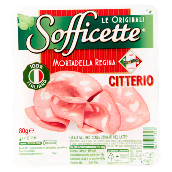 Citterio Sofficette Mortadella Regina 80 g