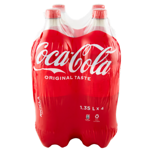 COCA-COLA Original Taste PET 4 x 1,35 L