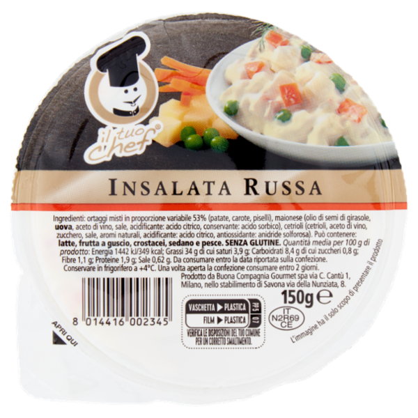 il tuo chef Insalata Russa 150 g