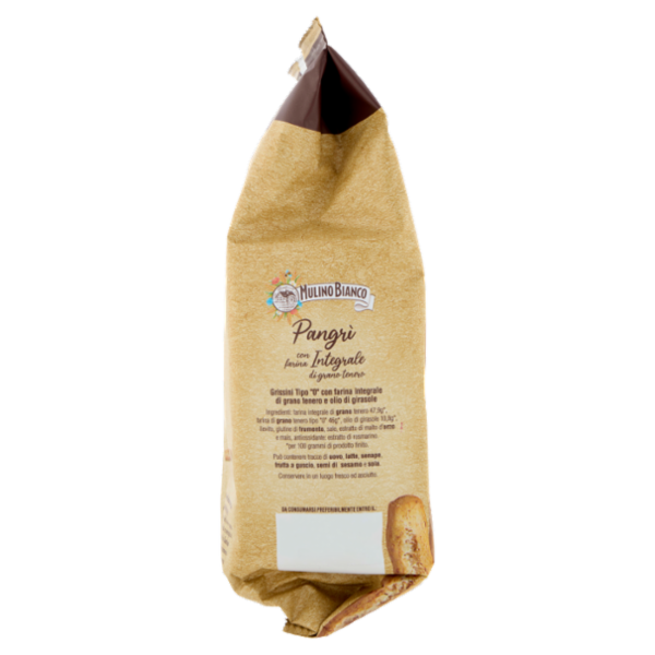 Mulino Bianco Pangrì Grissini Integrali con Farina Sostenibile 250g