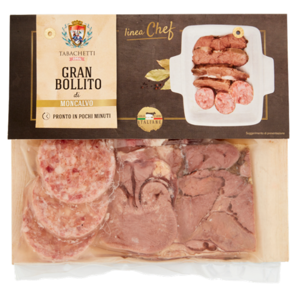 Tabachetti linea Chef Gran Bollito di Moncalvo 0,250 kg
