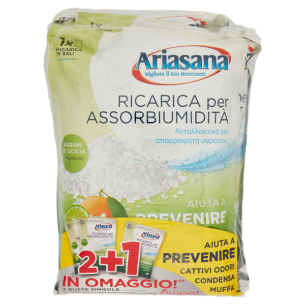 ARIASANA Ricarica Agrumi di Sicilia 2+1 busta 450 g