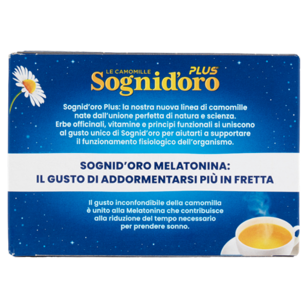Sognid'oro Plus le Camomille Melatonina bustine 16 x 4 g