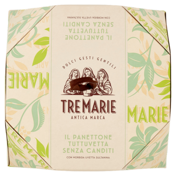 Tre Marie il Panettone Tuttuvetta Senza Canditi 1000 g