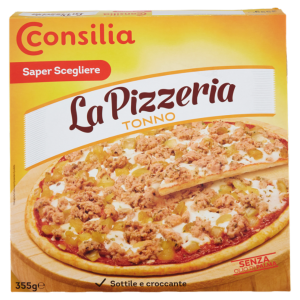 Consilia Saper Scegliere la Pizzeria Tonno 355 g (senza olio di palma)