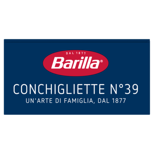 Barilla Pasta Conchigliette n.39 100% Grano Italiano 500 g
