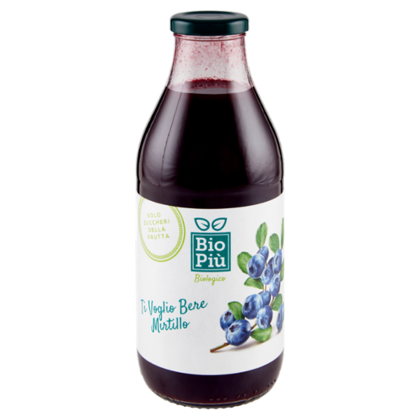 Bio Più Ti Voglio Bere Mirtillo 750 ml