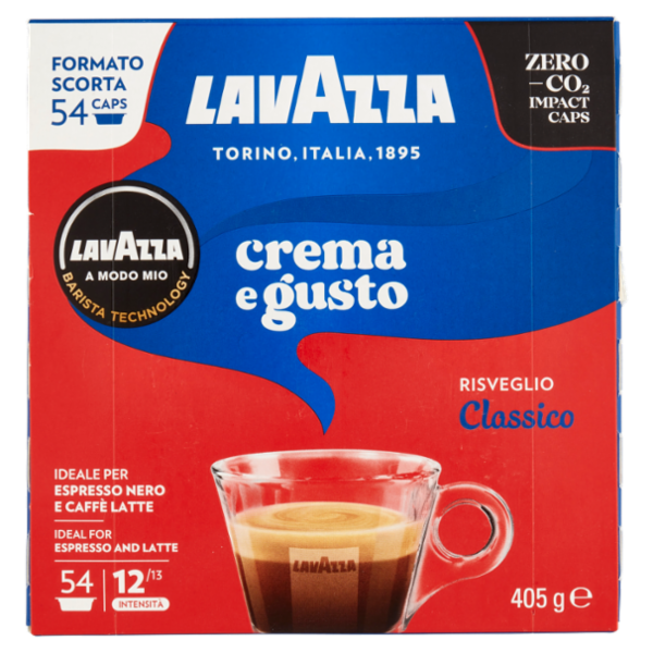 Lavazza A Modo Mio crema e gusto 54 Capsule 405 g