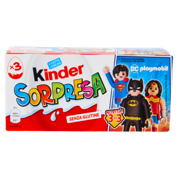 Kinder Sorpresa Minions 3 x 20 g