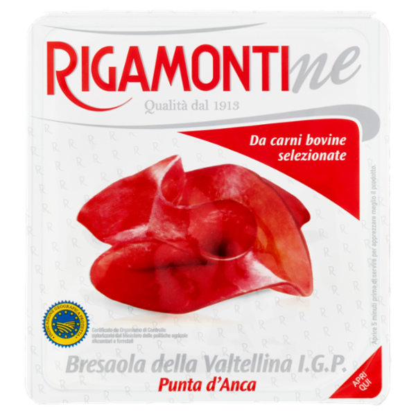 Rigamonti Rigamontine Bresaola della Valtellina I.G.P. Punta d'Anca 55 g