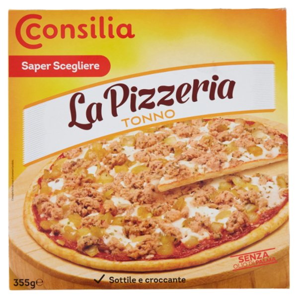 Consilia Saper Scegliere la Pizzeria Tonno 355 g (senza olio di palma)