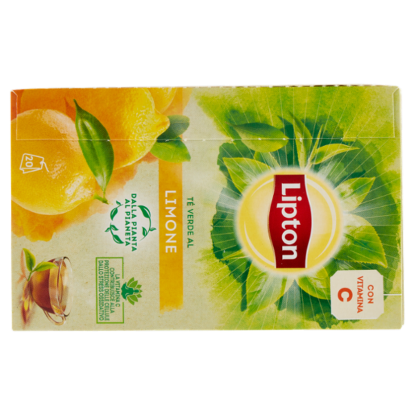 Lipton Té Verde al Limone 20 Filtri 26 g