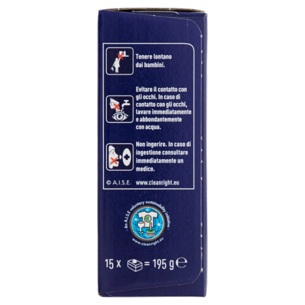 Calgon Pastiglie Anticalcare lavatrice 3in1 15 Tabs - 195 gr