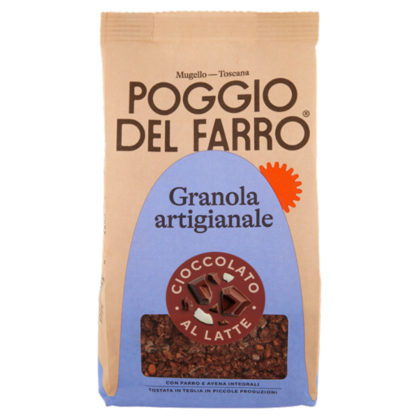 Poggio del Farro Granola artigianale Cioccolato al Latte 250 g
