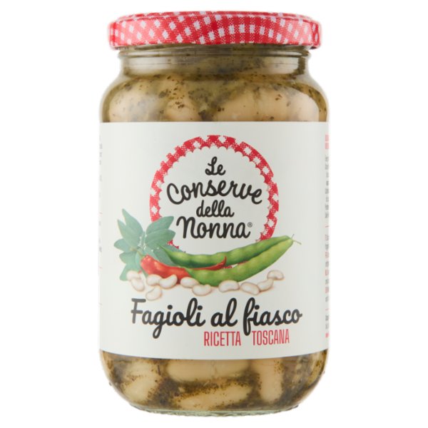 Le Conserve della Nonna Fagioli al fiasco 360 g